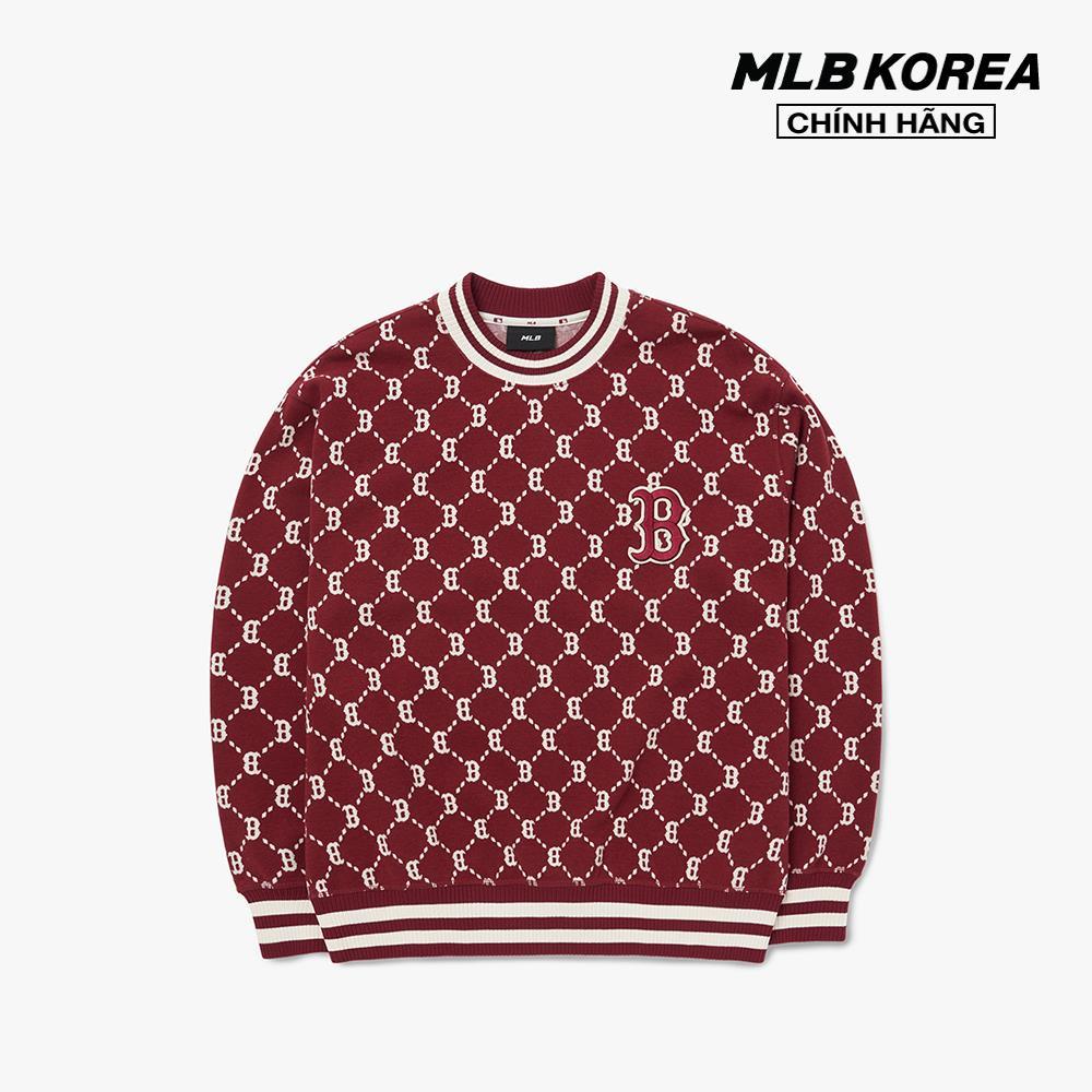 MLB - Áo sweatshirt tay dài phom suông Monogram 3AMTM0724-43WIS