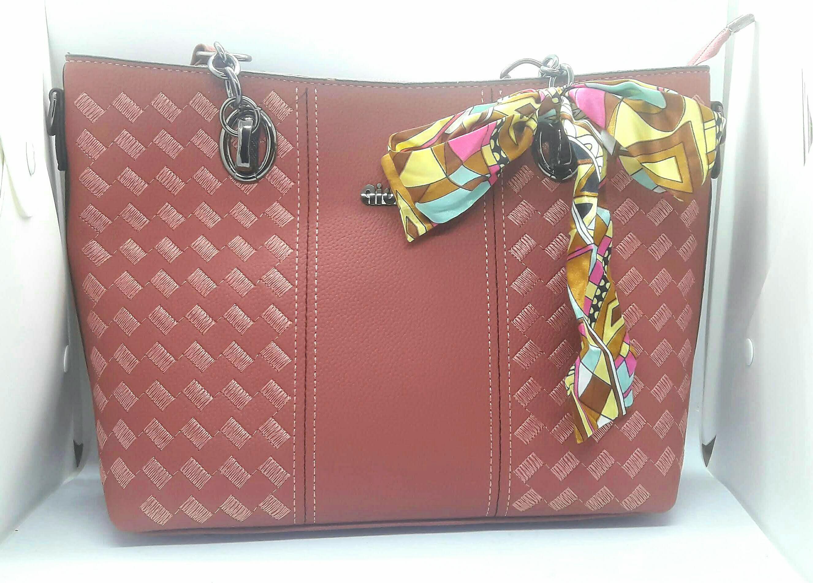 Túi xách quai nơ khăn ngắn