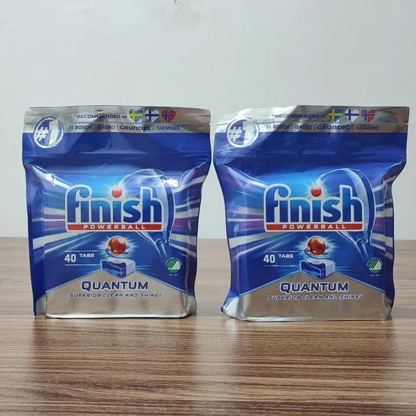 Combo 2 gói viên rửa bát finish quantum 40 viên (40x2 =80 viên)