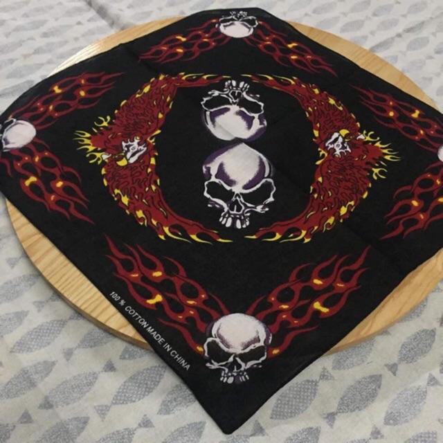 Khăn bandana khăn turban cotton xuxu