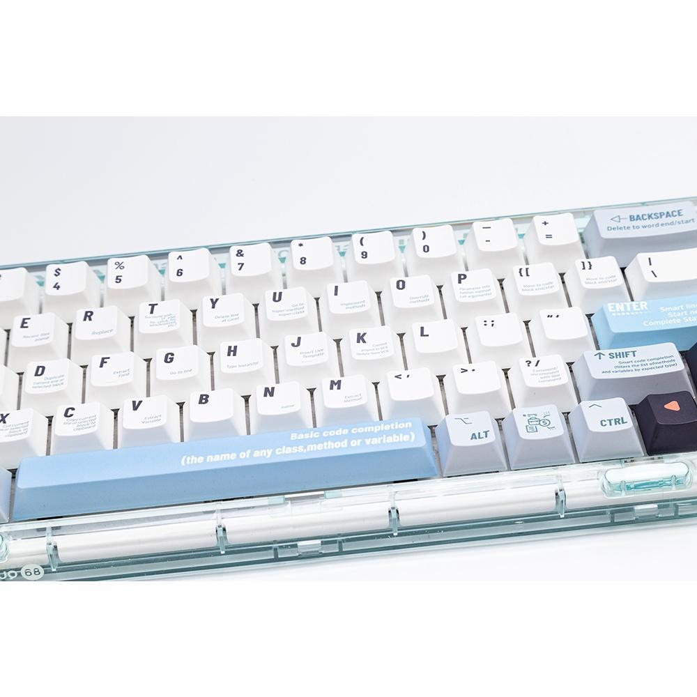 HELLO WORLD keycaps cherry profile Dye-Sublimation PBT keycap 143keys