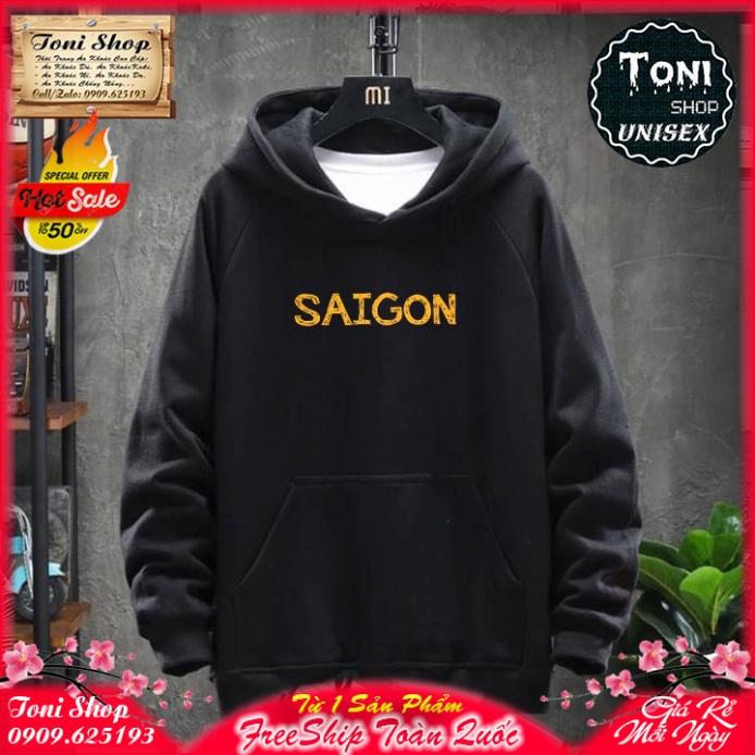 ÁO HOODIE SÀI GÒN ƠI - In Pet Siêu Bền Siêu Đẹp - Full Size Full Màu (HD8000 - Kèm Ảnh Thật) (TONI SHOP)