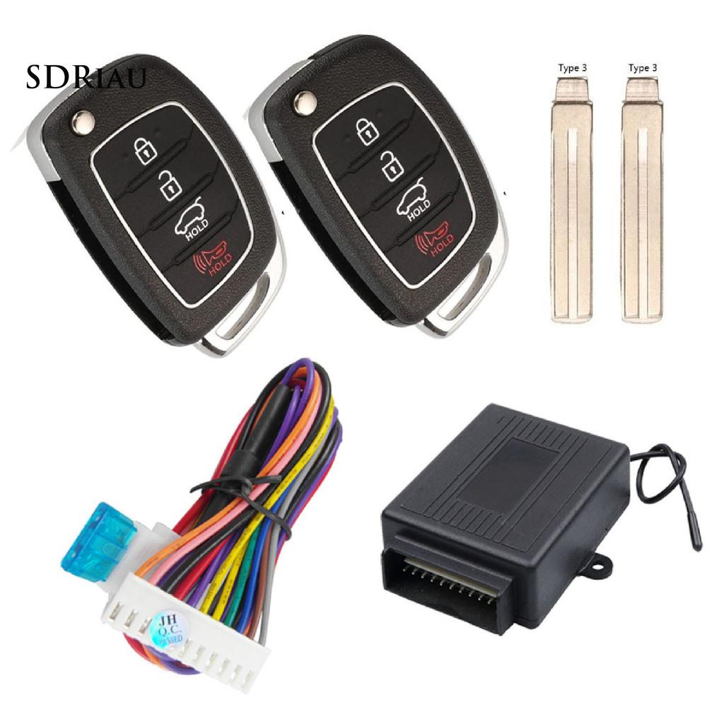 Bộ 4 Phụ Kiện Khóa M602-8153 Cho Xe Hơi 12v Dc