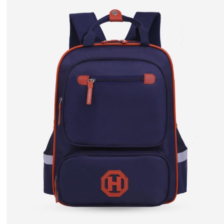 ️️ Balo đi học cho bé, Balo học sinh 80543 loại 1 xanh tím than