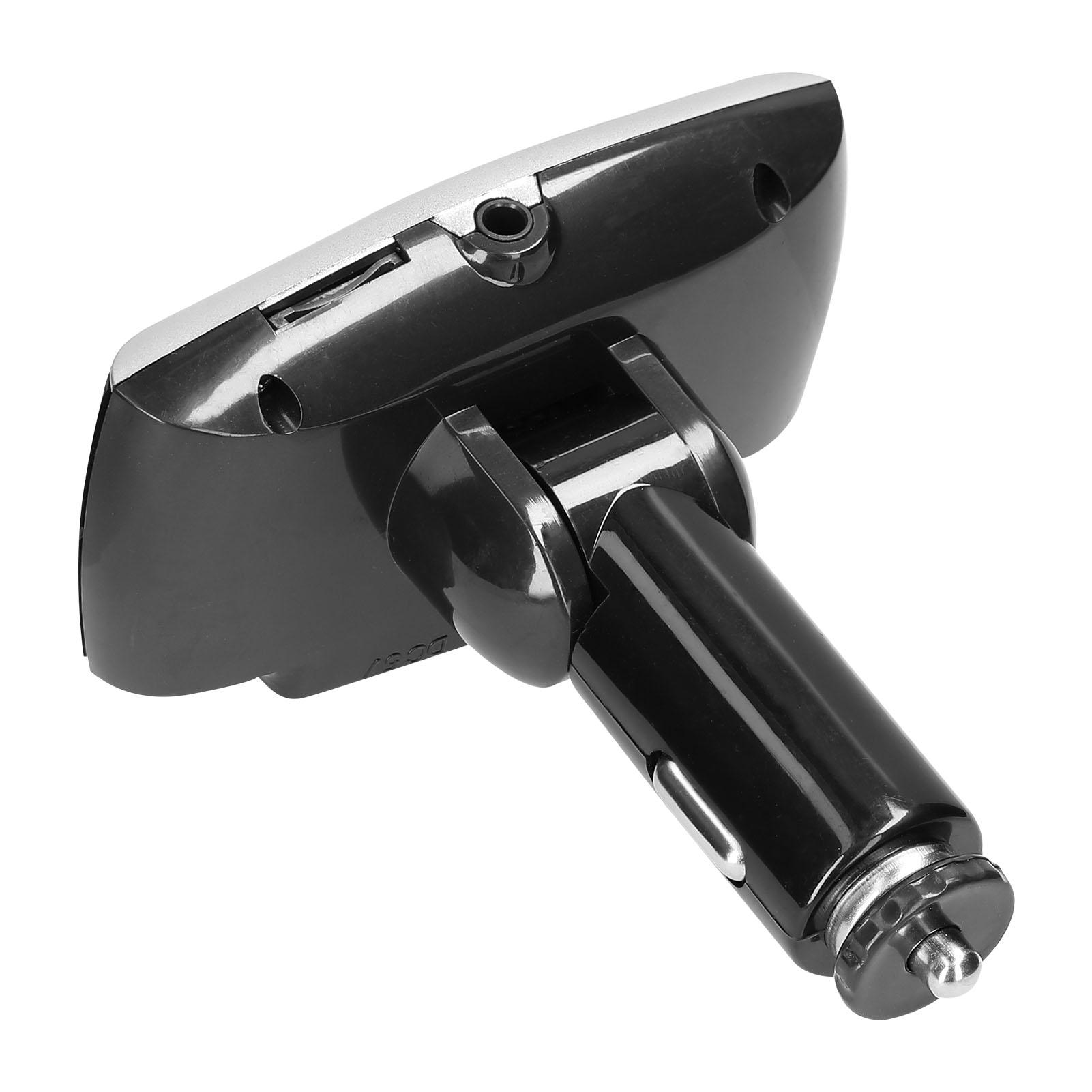 Car MP3 Player BT Wireless FM Transmitter Audio Music Stereo Dual USB Car Charger with LCD Display Remote Controller