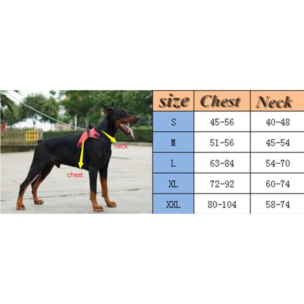 Pet Dog Saddle Vest Harness Chest Strap Padded Walking Harness