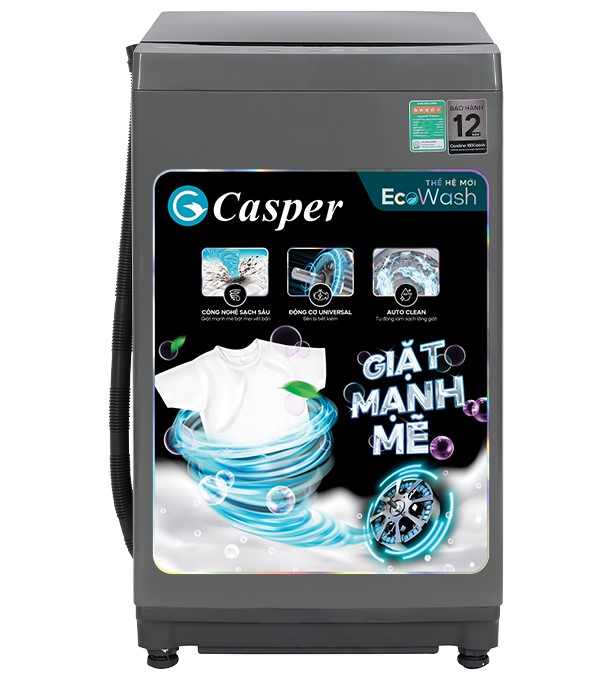 Máy giặt Casper 8.5 kg WT-85NG1 - Hàng chính hãng - Chỉ giao HCM