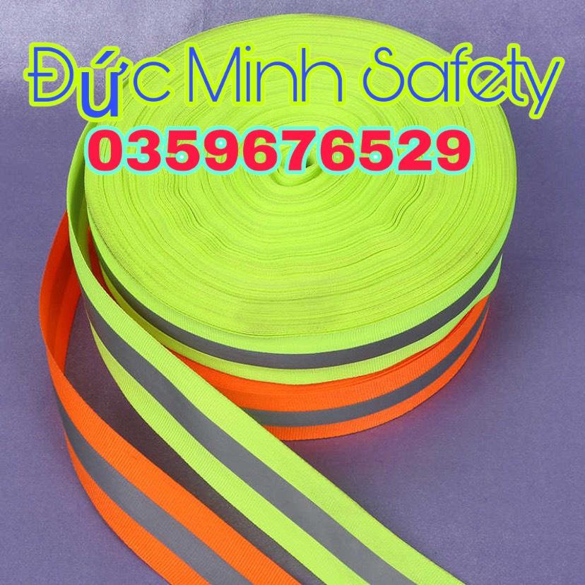 CUỘN DÂY PHẢN QUANG VẢI SỌC XÁM