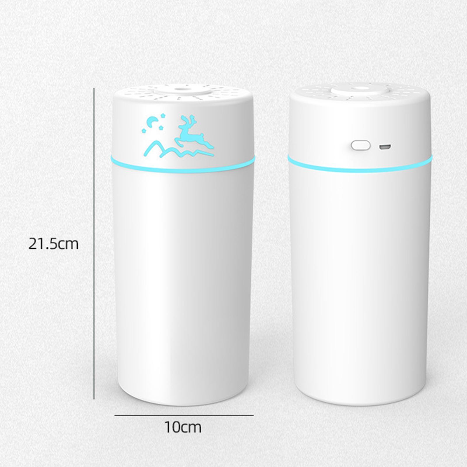 Mini Humidifier USB Desktop Humidifier for Desktop Living Room White