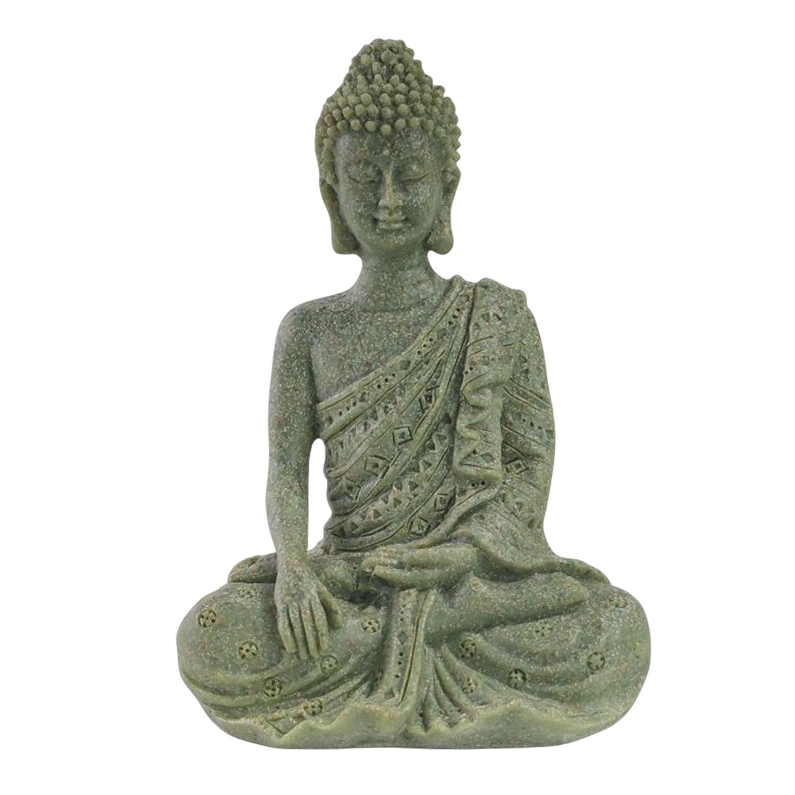 Resin Buddha Statue Buddha Sculpture Gift Buddha Figurine for Desktop Office