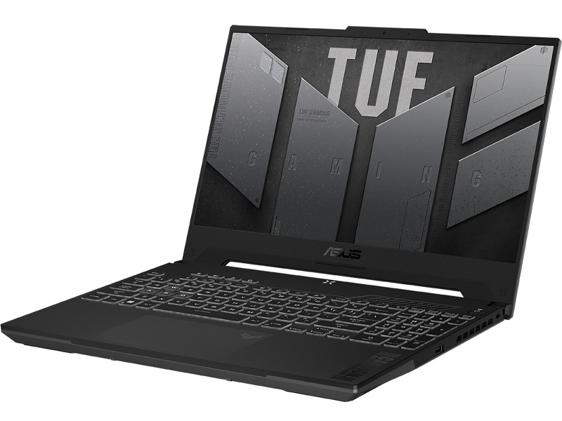 Laptop ASUS TUF Gaming F15 FX507ZU4-LP520W (Intel Core i7-12700H | 8GB | 512GB | RTX 4050 6GB | 15.6-inch FHD 144Hz | Win 11| Jaeger Gray) - Hàng Chính Hãng - Bảo Hành 24 Tháng