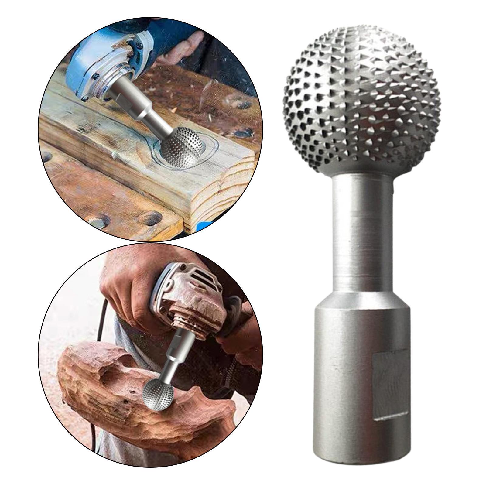 Sphere Rotary Burr Polishing Engraving Woodworking Attachment for Woodwork