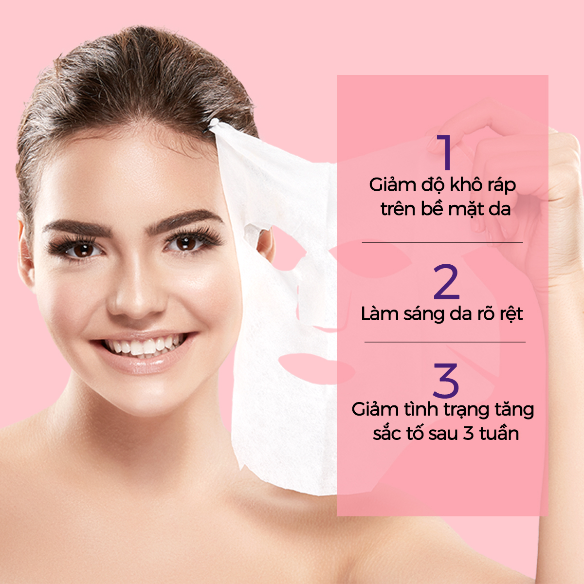 Mặt nạ dưỡng da 2 bước Skin Republic Brightening Vitamin C + Collagen Face Mask 25ml