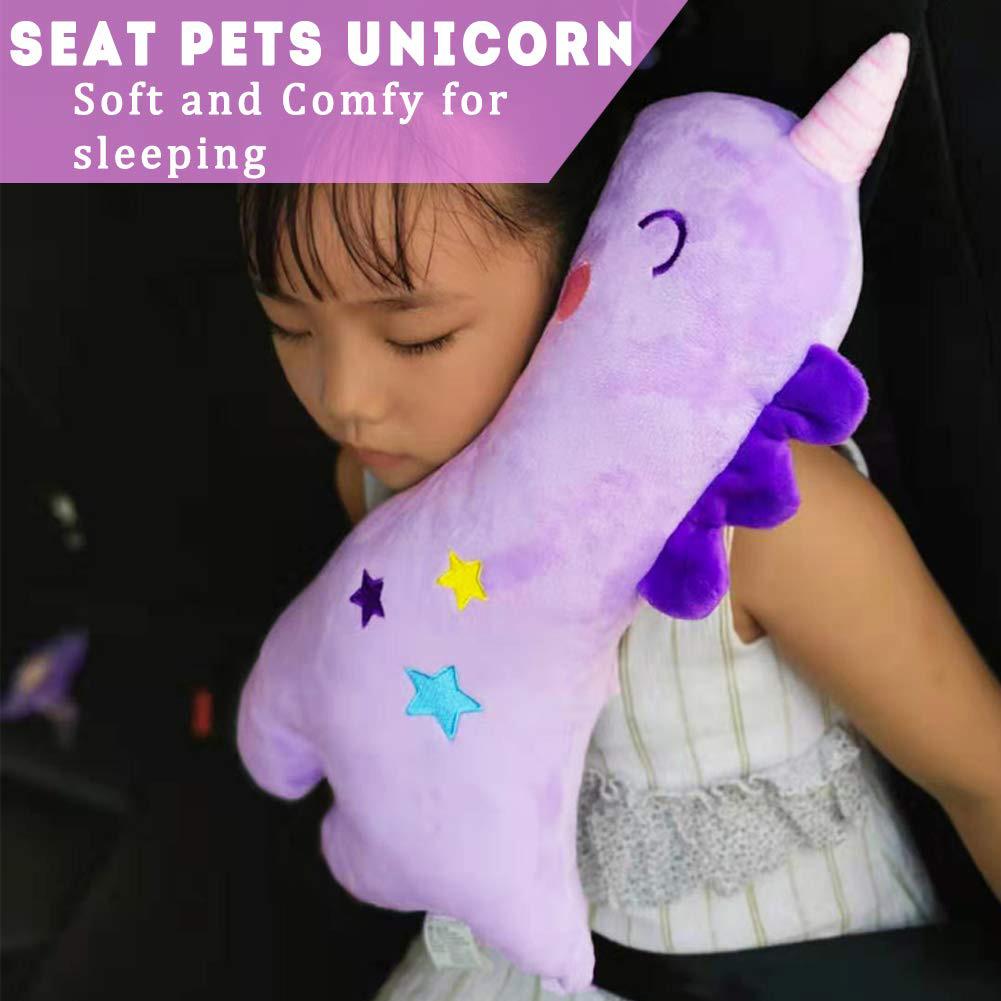 1 Cái Dễ Thương Dây An Toàn Xe Hơi Miếng Lót Ghế Ngồi Dây Đeo Vai Miếng Lót Đệm Tự Động Trẻ Em Cotton Dây Đai An Toàn Cho Xe Ô Tô vai Bảo Vệ