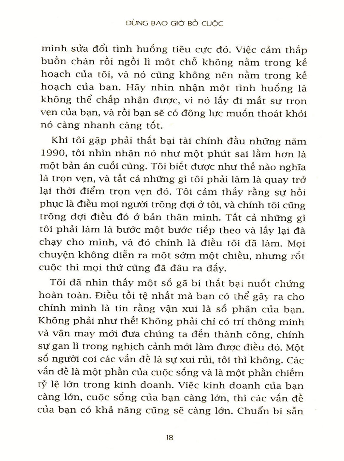 Đừng Bao Giờ Bỏ Cuộc (Donald Trump) - TRẺ
