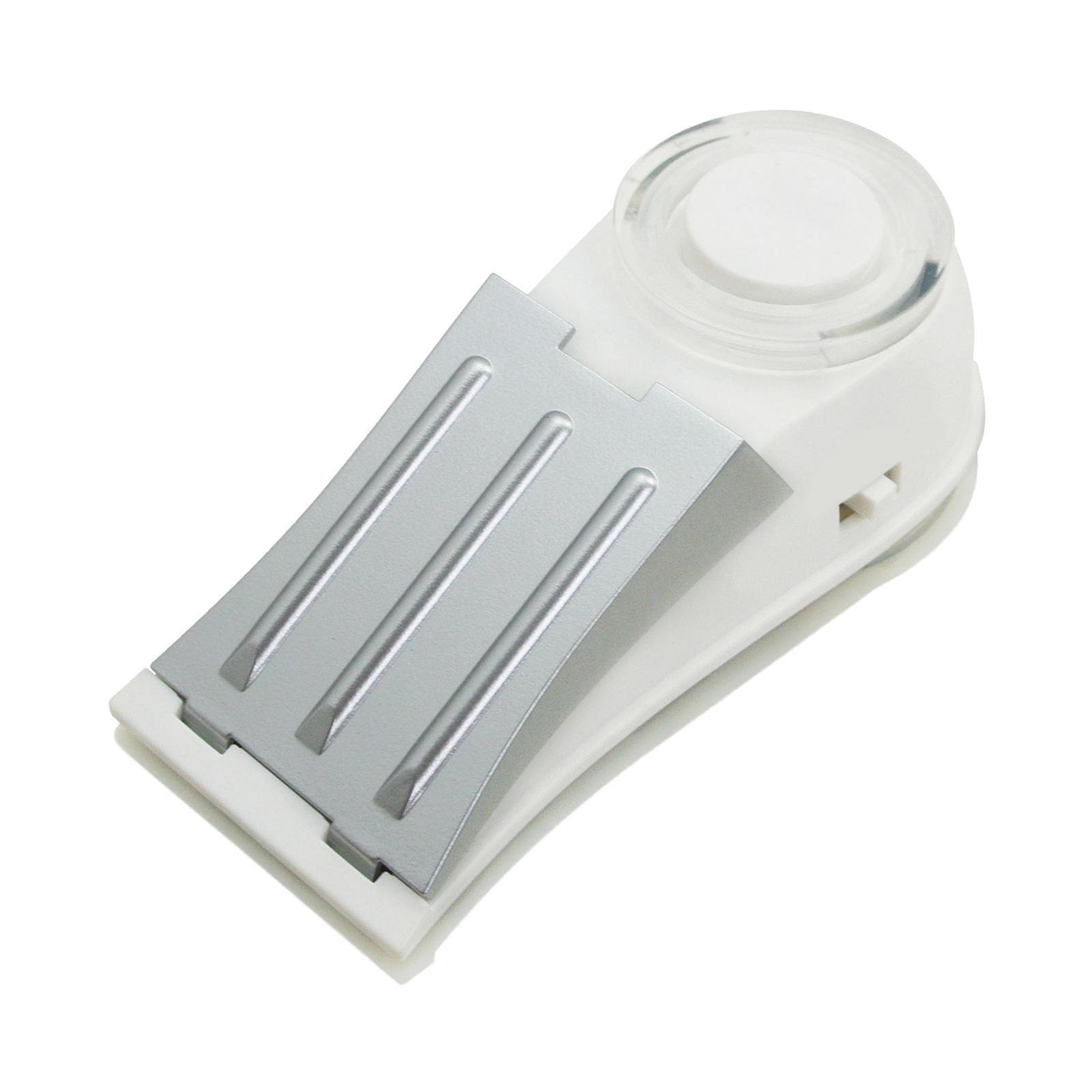 Door Stop Alarm with Alert and Light Window Vibration Alarm Door Stop Wedge Alarm for Window