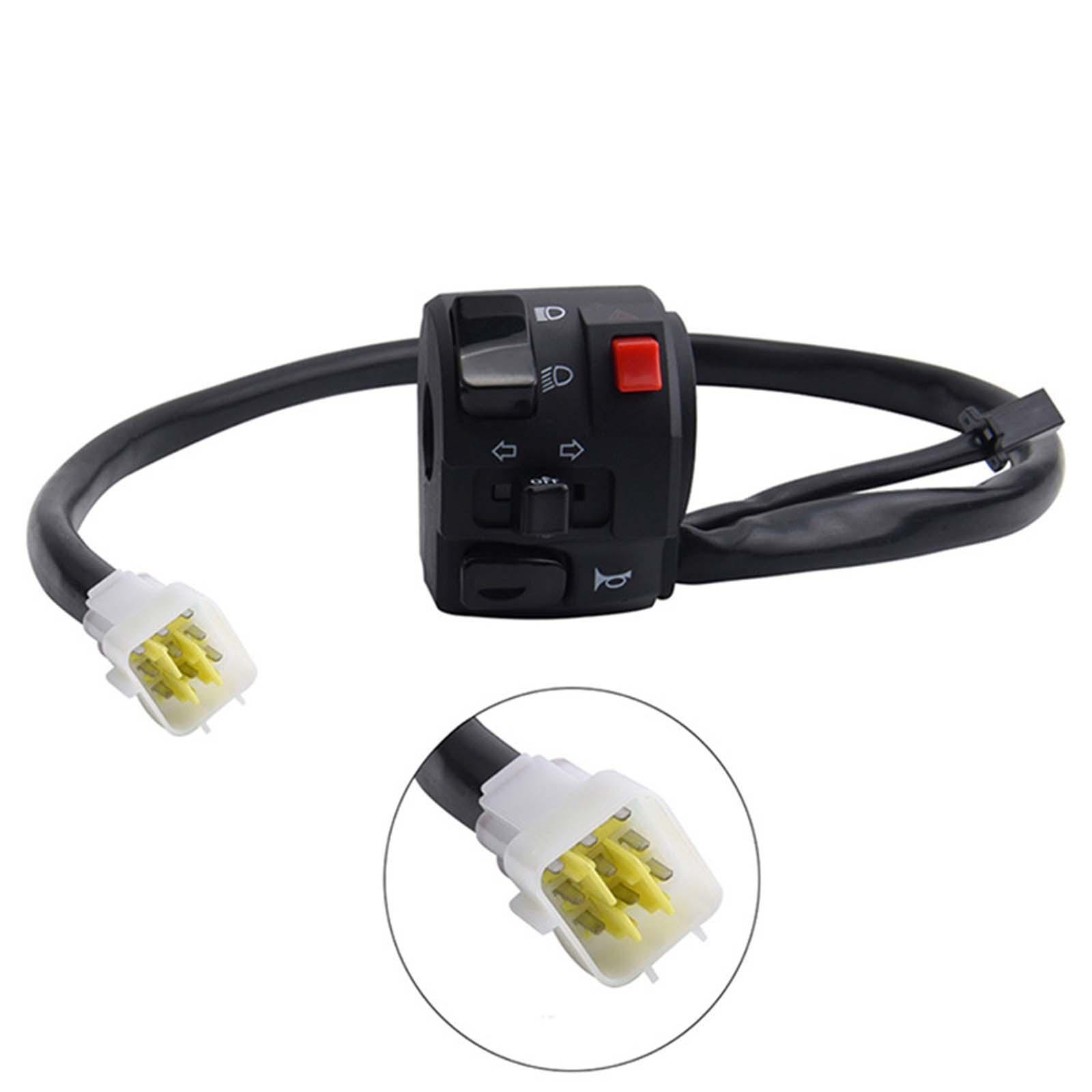Motorcycle Switch 7/8 in 22mm Replaces Durable Button Parts Practical