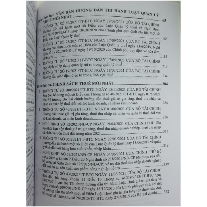 Sách Chính Sách Thuế - Quy Định Chi Tiết Thi Hành Một Số Điều Của Luật Quản Lý Thuế - V2193D