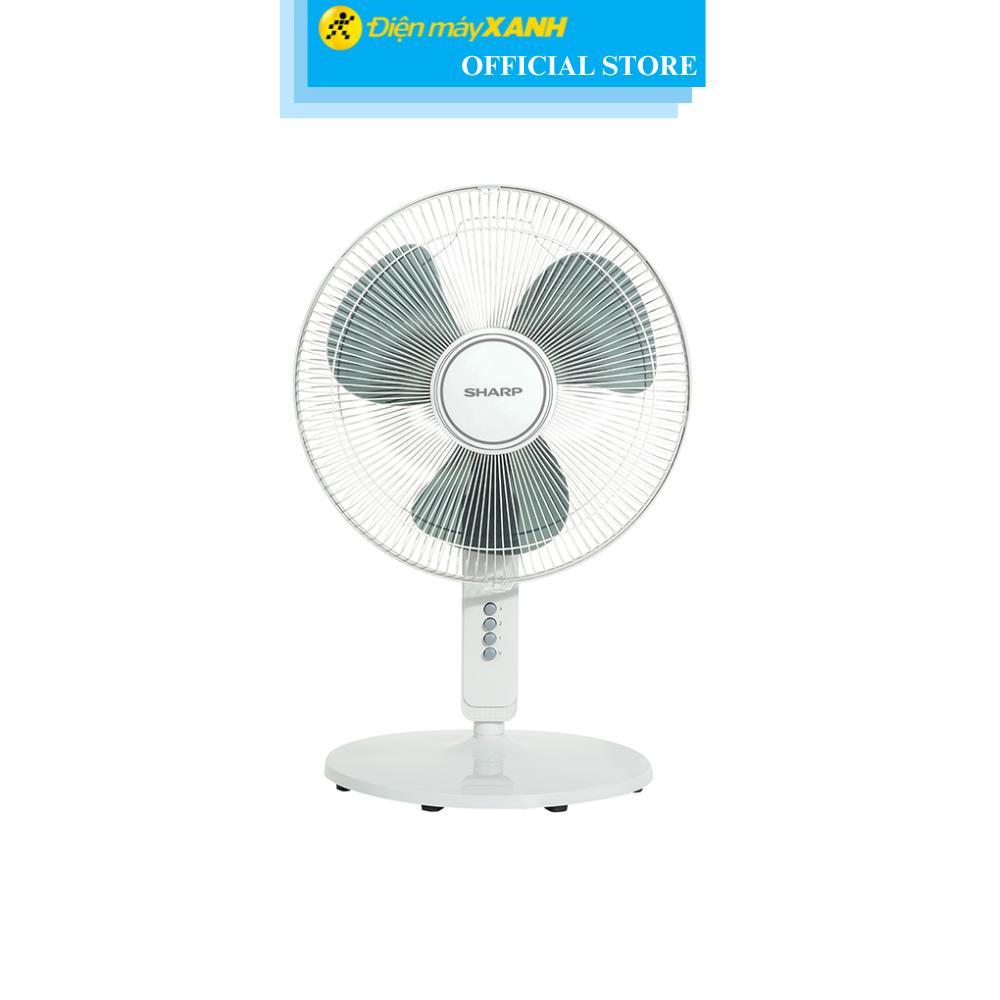 Quạt đứng Sharp 3 cánh PJ-S40MV-LG 55W - Hàng Chính Hãng