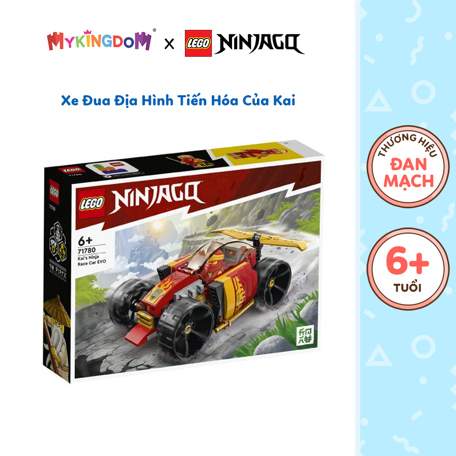 Đồ Chơi Lắp Ráp LEGO Ninjago Xe Đua Địa Hình Tiến Hóa Của Kai 71780 (74 chi tiết)