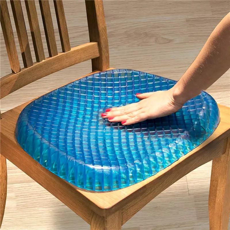 Đệm tổ ong 4D Sitter Gel Flex Silicone tấm lót ghế thoáng khí bảo vệ cột sống chất liệu mềm mại thân thiện