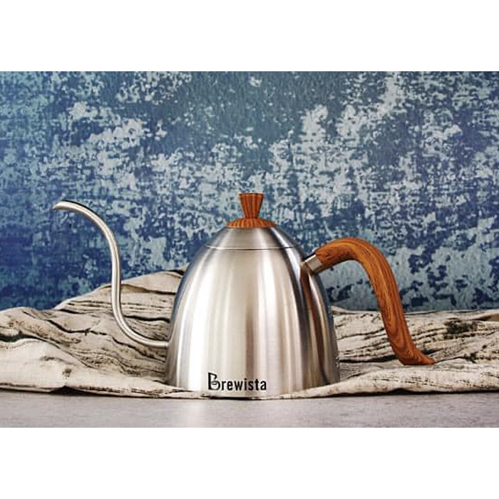 Ấm rót cà phê pour over Brewista 700ml - Màu xám inox