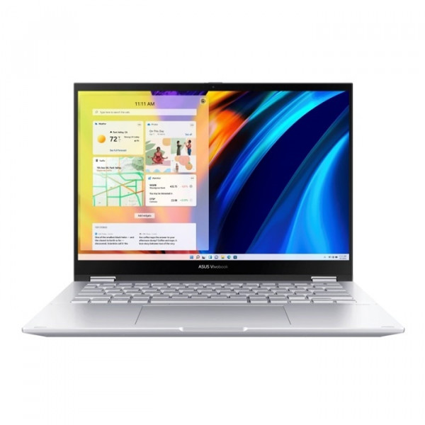 Laptop Asus Vivobook S 14 Flip TP3402ZA-LZ159W (Core i5-12500H/8GB RAM/512GB SSD/Intel Iris Xe/14.0-inch WUXGA/Cảm ứng/Win 11/Bạc)-Hàng chính hãng