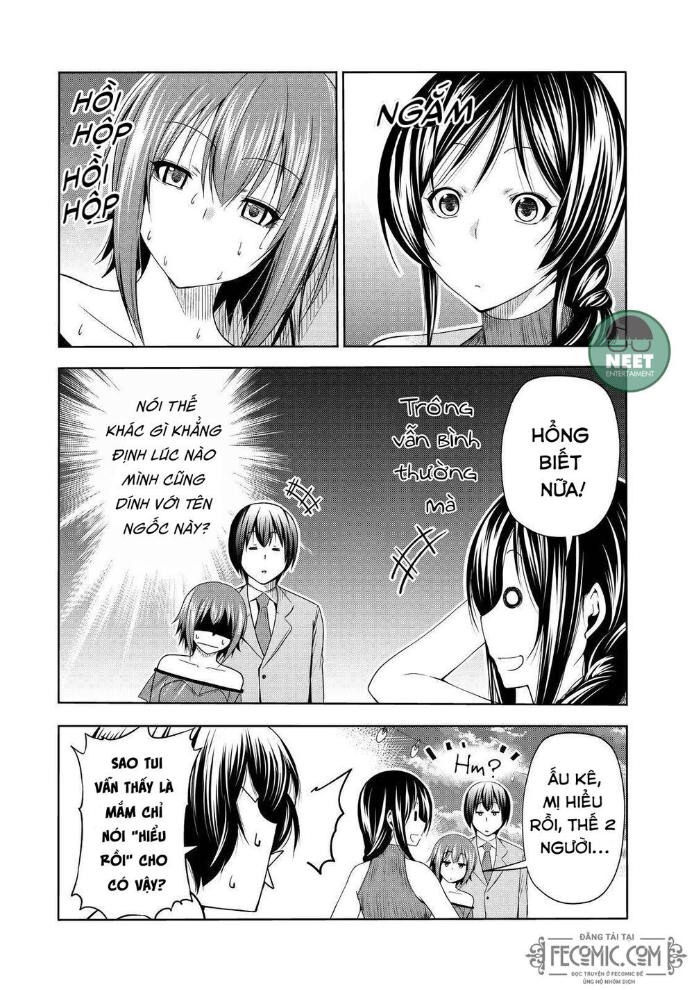 cô gái thích lặn - grand blue chapter 76 8