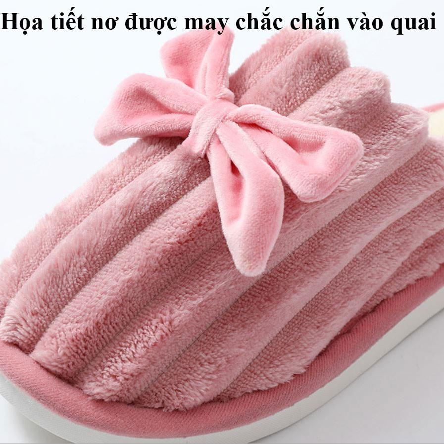 (MÃ SP 10) DÉP BÔNG, DÉP LÔNG, DÉP TRONG NHÀ, DÉP ĐI TRONG NHÀ NỮ NAM MÙA ĐÔNG QUAI NGANG HÌNH THÚ CUTE ĐẾ CAO SU