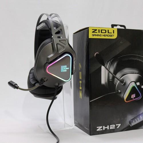 Tai nghe Gaming ZIDLI ZH27 (Real RGB - Sound 7.1) - Hàng Chính Hãng