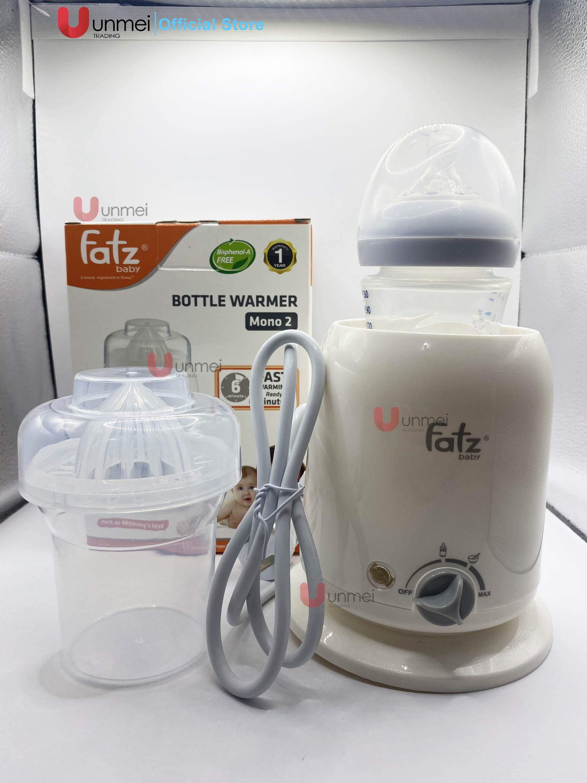 Máy Hâm Sữa - Mono 2 - Fatzbaby Fb3002SL