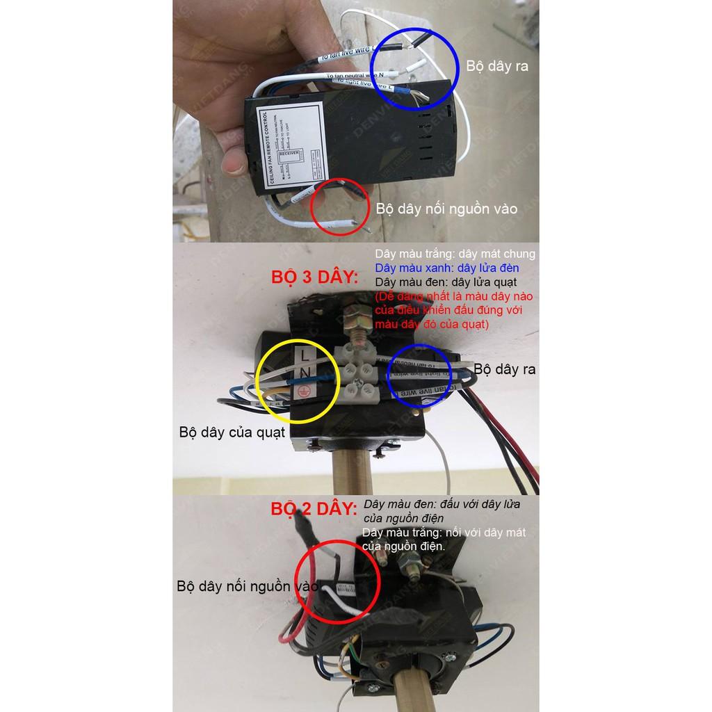 Mạch Điều Khiển Từ Xa Không Dây Cho Quạt Trần Và Đèn