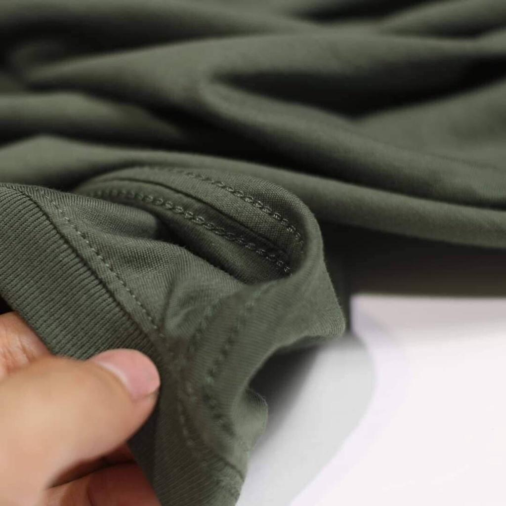 Áo phông nữ form rộng cá tính GINE, 100% Cotton Organic nhiều màu - Bộ màu số 4