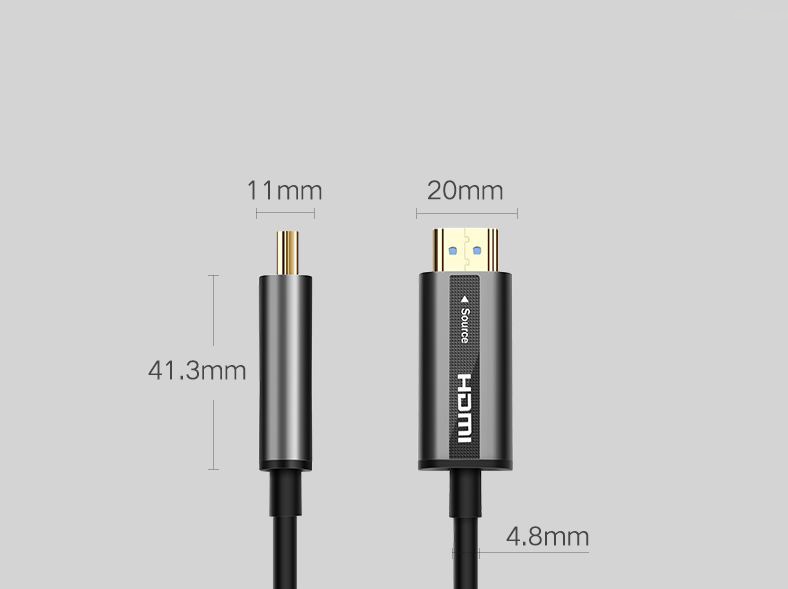 Cáp HDMI 15M chuẩn 2.0 sợi quang hỗ trợ 4K/60Hz Ugreen 50215 - Hàng Chính Hãng