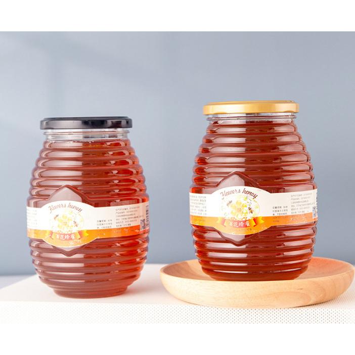 Hũ Thủy Tinh Con Ong nắp Thiết 200ml | 350ml | 750ml , Tùy Chọn Dung Tích