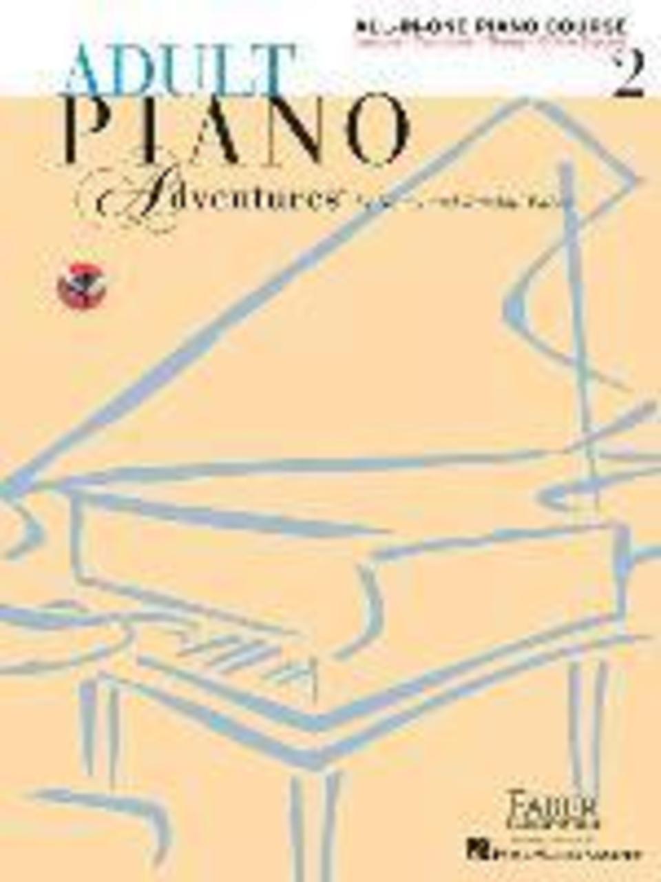 Sách - Adult Piano Adventures All-in-One Book 2 : Spiral Bound by Nancy Faber Randall Faber