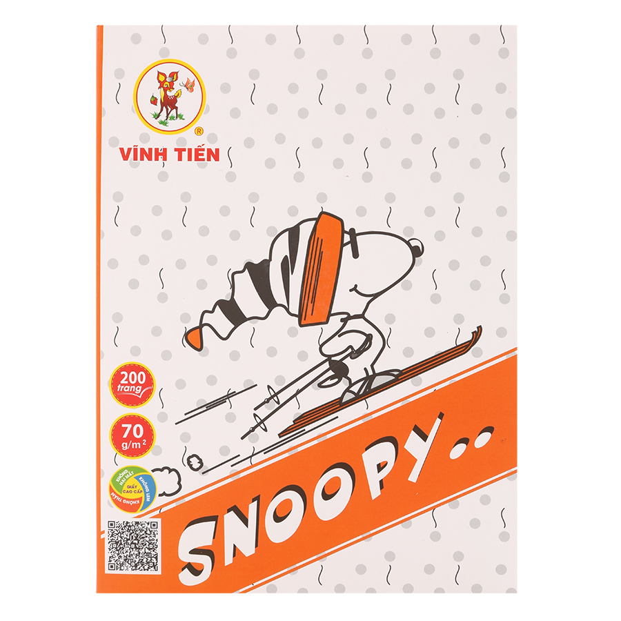 Vở Vibook Snoopy T125O (200 Trang)