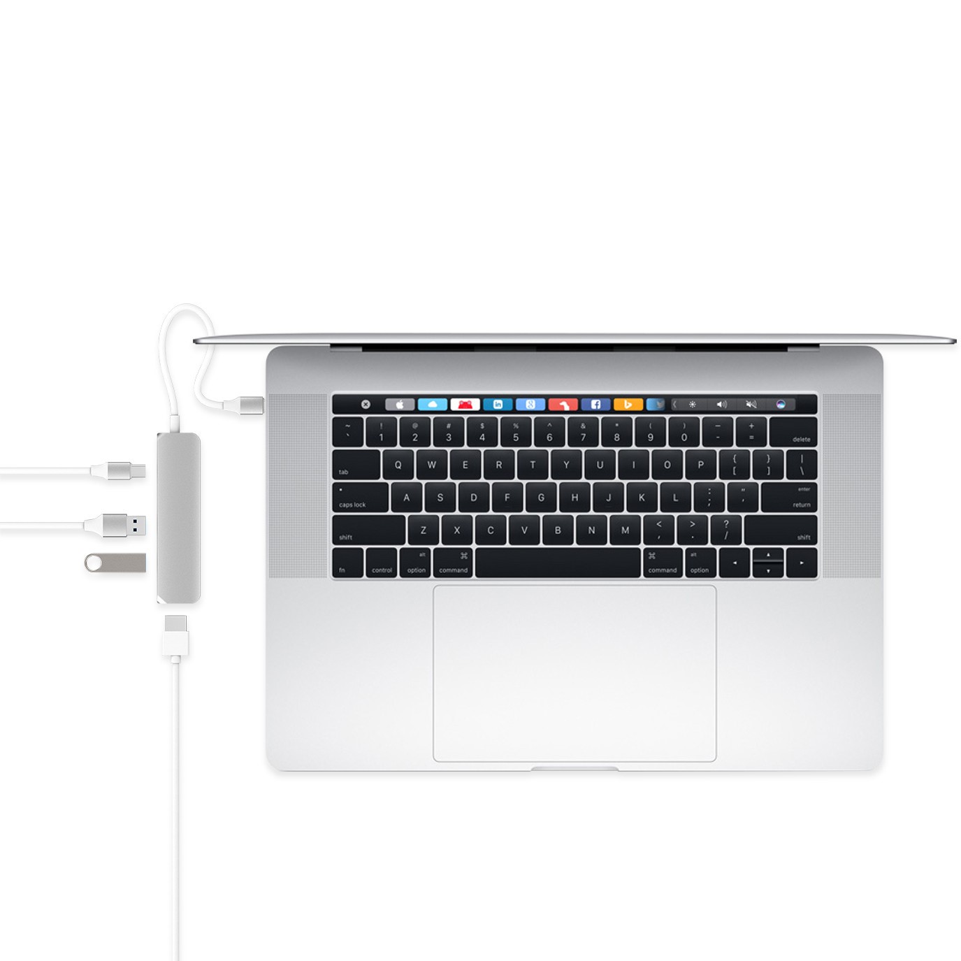 Hyperdrive USB Type-C Hub With 4K HDMI Support (For 2016 Macbook Pro & 12″ Macbook)- CHÍNH HÃNG