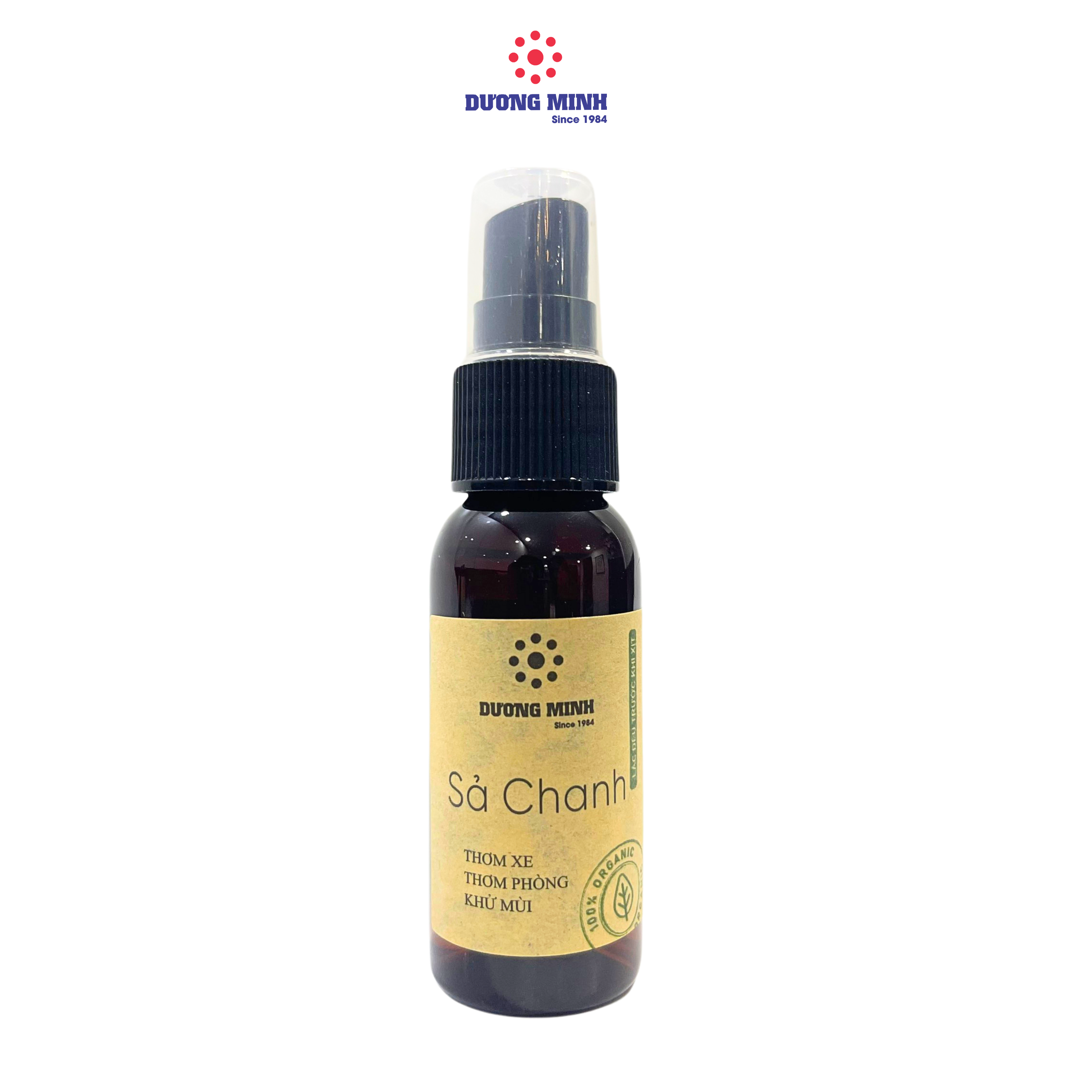 Chai xịt thơm sả chanh Dương Minh tinh dầu tự nhiên khử mùi, thơm xe, thơm phòng, thư giãn