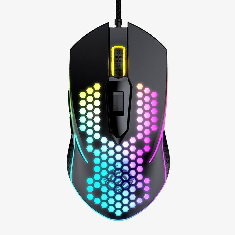 Viper X8 Có Dây Thiết Chuột Chơi Game LOL 3200DPI 6 Độc Lập Nút Game Thủ Mous Nhẹ Thiết Kế Rỗng Cho Máy Tính