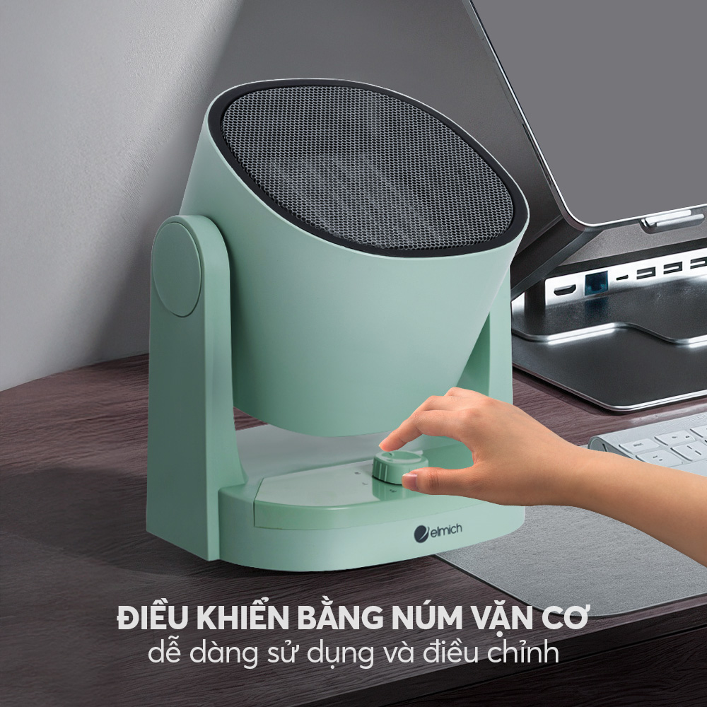 Máy sưởi gốm Elmich CHE-8645 Hàng Chính Hãng