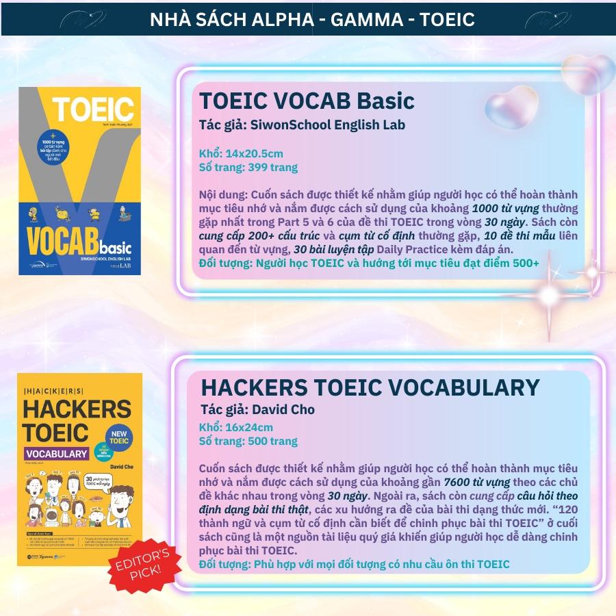 Sách YBM TOEIC LISTENING1000 Vol.2 - Alphabooks - BẢN QUYỀN