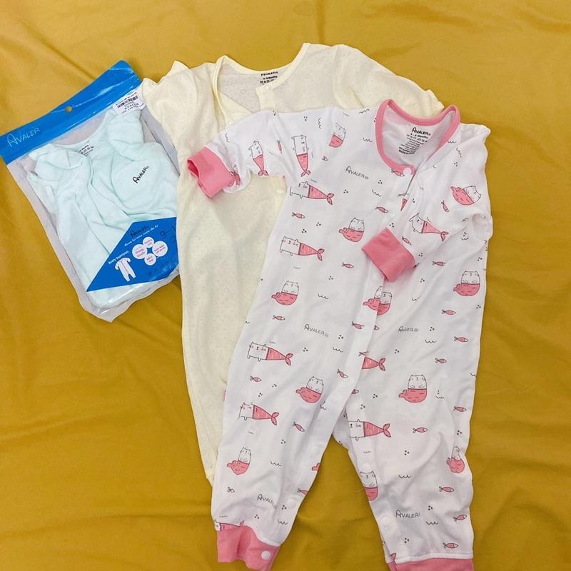 Body sợi tre thở Avaler (4 màu)size từ 3-6m đến 9-12m