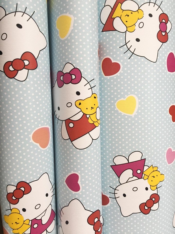 5m giấy decal cuộn hello kitty DTL88