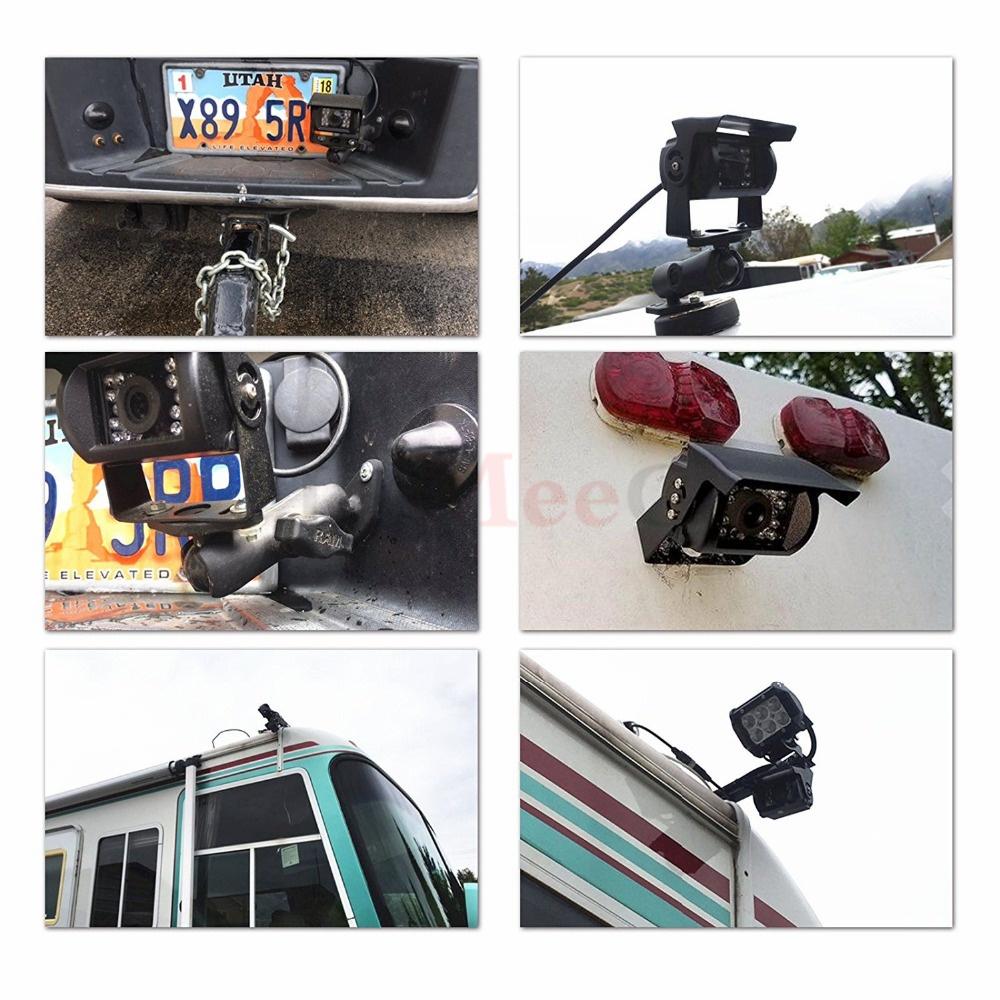Dây Cáp Nối Dài Camera Sau Xe Hơi 12-24V Chống Nước Tầm Nhìn Ban Đêm RCA