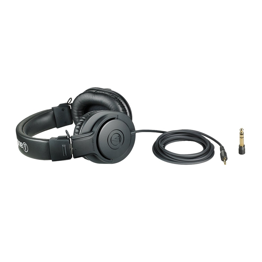 Tai nghe kiểm âm Audio-Technica ATH M20X cho phòng thu - hàng chính hãng