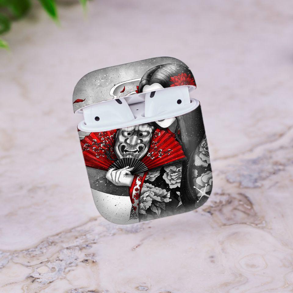Miếng dán skin cho AirPods in hình Hikaru Nhật Bản - CHR028