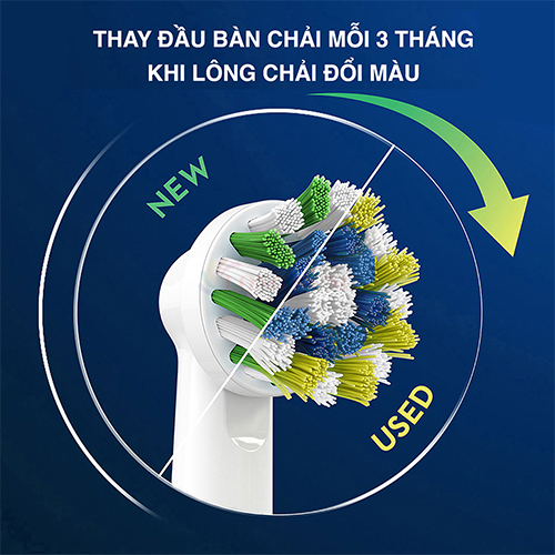 Bàn chải điện Oral-B Vitality Deep Clean D12.513 - Hàng chính hãng