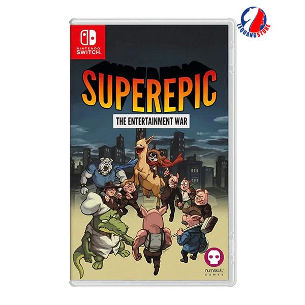 SuperEpic The Entertainment War (Nintendo Switch) - Hàng Chính Hãng