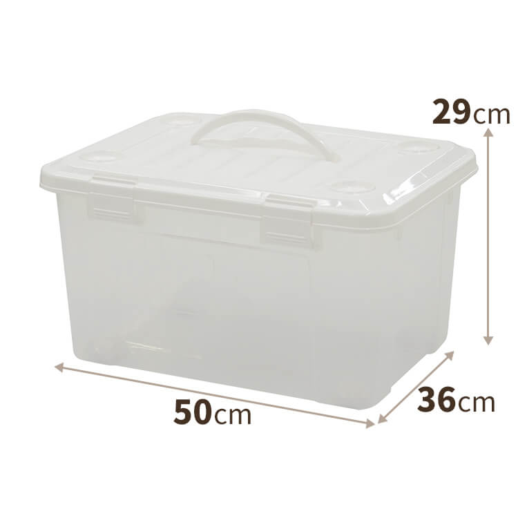 TENMA Hộp Nhựa Lưu Trữ Profix Case JAPAN QUALITY, Dung Tích 35L - 55L, Nắp có tay cầm, Có Khóa Gài